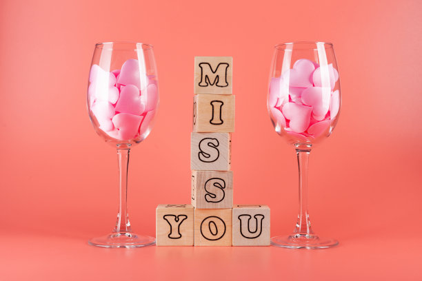 浪漫的明信片与想你图片下载