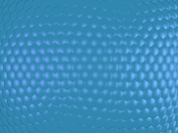 蓝色的蜂窝图片下载