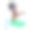 水彩画坐非洲美人鱼孤立的白色背景图片下载