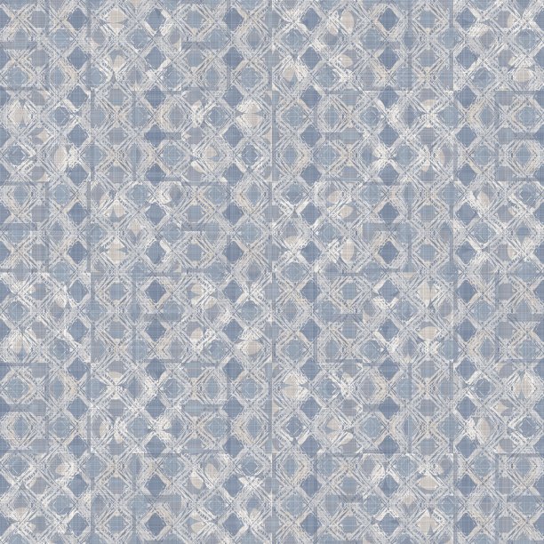 无缝法式蓝白农舍式方格布纹理。编织亚麻格子布图案背景。格子呢格子特写编织织物厨房毛巾材料。方格纤维野餐桌布图片下载