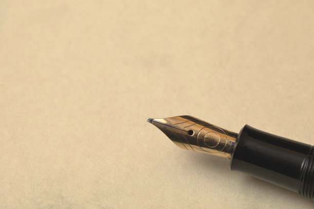 钢笔孤立，复制空间，特写镜头图片下载