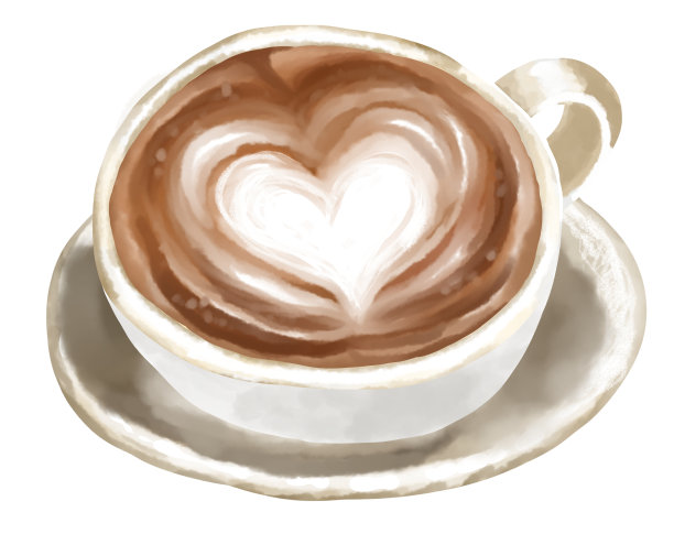 心脏卡布奇诺图片下载