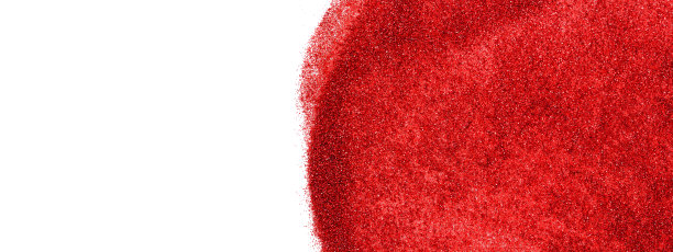 白色背景上的红色闪光纹理，复制空间图片下载