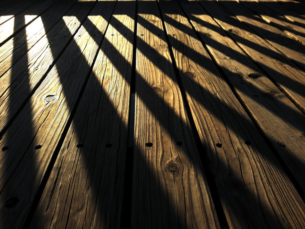 日落设计中的木板是一个自然和平静的背景图片下载