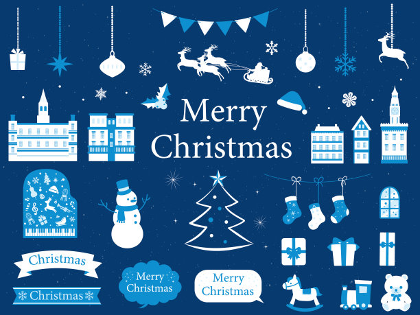 圣诞材质套装图片下载