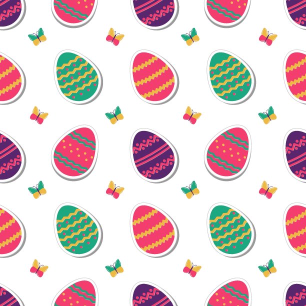 复活节快乐背景图片下载