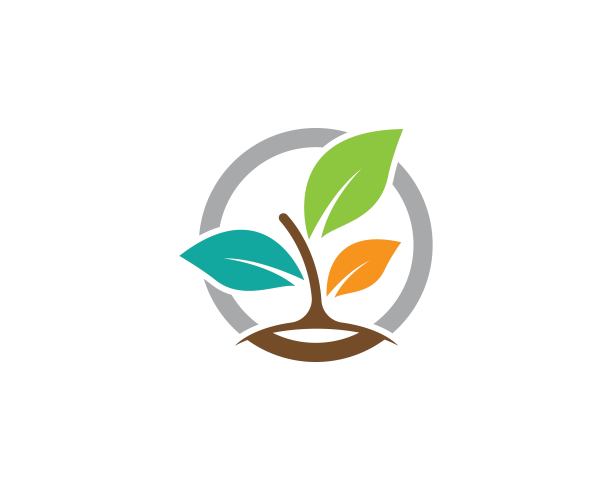 树符号模板向量图标插图图片下载