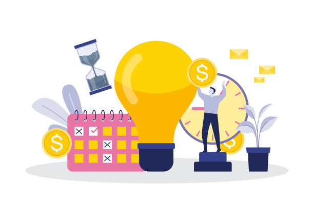 商人工作时间管理商业策略说明图片下载