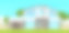 现代小屋外观。夏季别墅或美丽的两层郊区公寓，阳台被美丽的自然环绕。国家房地产。矢量插图在平面风格。图片下载