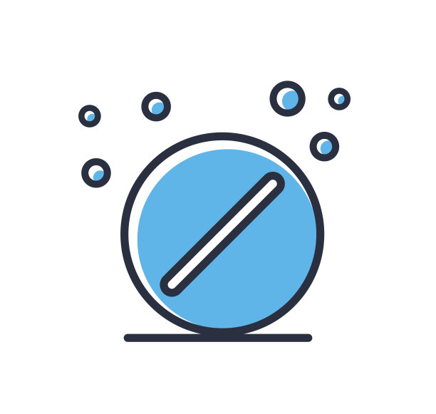 抗生素药片图标。在白色背景上分离的药物。设计元素,颜色。元素的移动概念和web应用程序。平面风格矢量插图。图片下载