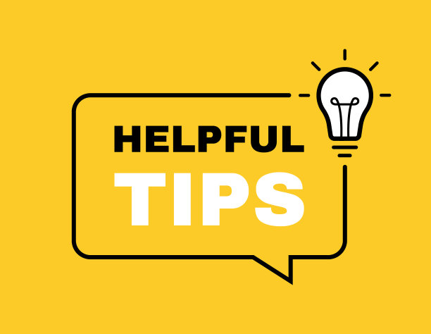 有用提示几何信息气泡与灯泡徽章。商业和广告的横幅设计。矢量图图片下载