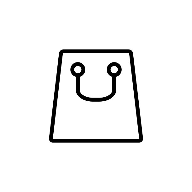 湿袋平面图标设计矢量模板插图图片下载