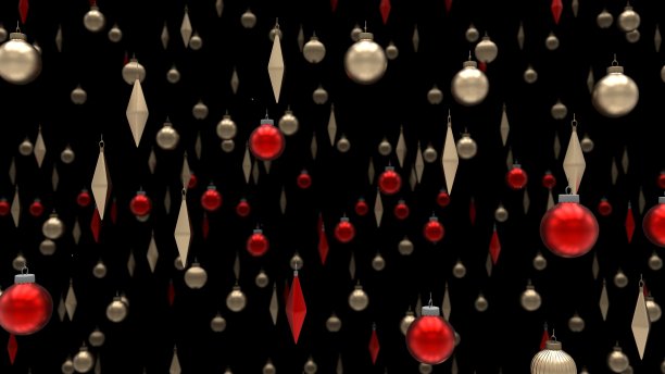 2021年的新年和圣诞节。抽象的圣诞背景。金色和红色的圣诞球玩具。的装饰物装饰。圣诞节庆祝活动的概念。3 d渲染图图片下载