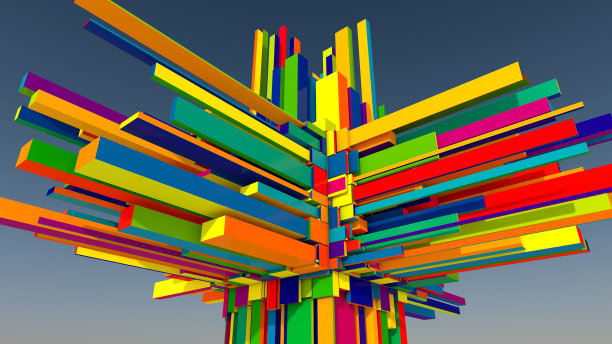 重复的彩色图案的背景图片下载