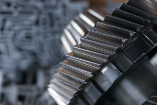 汽车变速箱中的金属部件图片下载