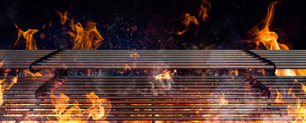 烧烤火的火焰图片下载