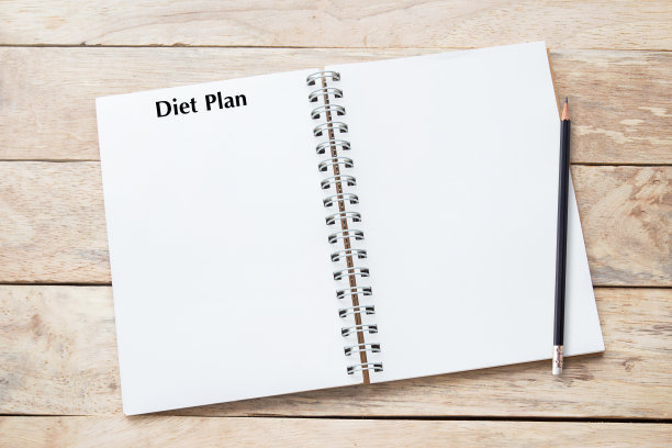 饮食计划方案上写有黑名单书，规划概念性。图片下载