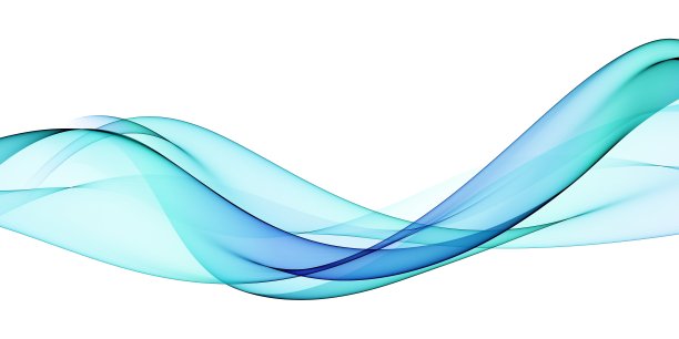 颜色浅蓝色抽象波浪设计图片下载