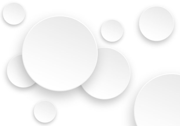 白纸圆圆背景图片下载