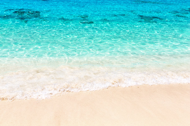 夏日海滩度假概念。图片下载