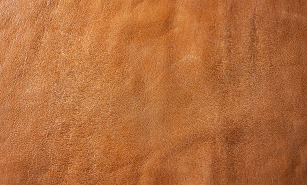天然奢华橙色皮革背景图片下载
