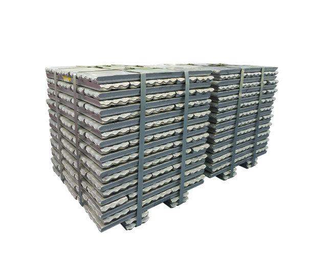 原锌铝锭分离为白色图片下载