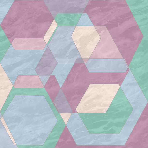 抽象版画，创意瓷砖表面。多边形、抽象背景。现代马赛克墙纸。装饰艺术图案。几何结构。图片下载