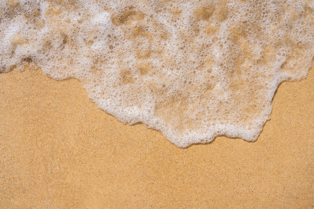 海滩和海浪背景图片下载