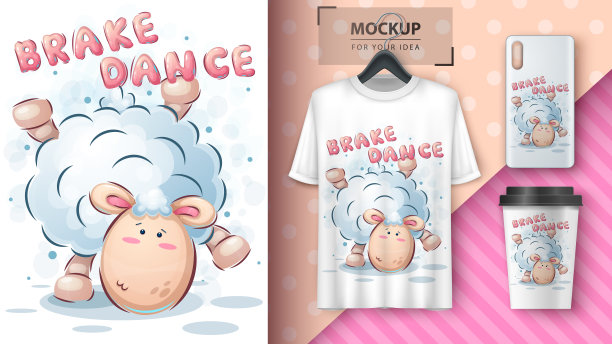 舞蹈羊-海报和商品图片下载