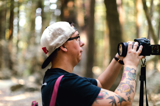 摄影师在自拍图片下载