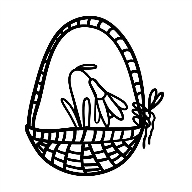 矢量春天插画，在涂鸦技术，图像的雪花莲，花，叶子，花蕾，花束，构图在卡通，雪花莲的一个框架，题字花。股票插图图片下载