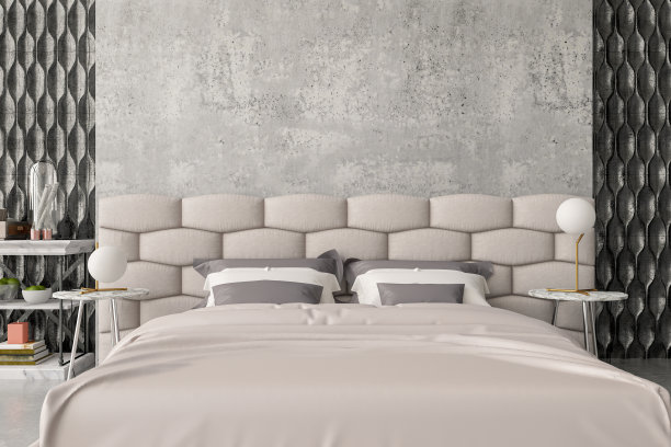 现代的卧室素材图片