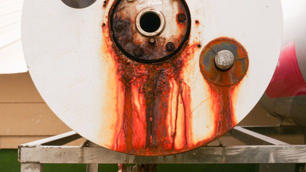 大型旅馆使用热水器。图片下载