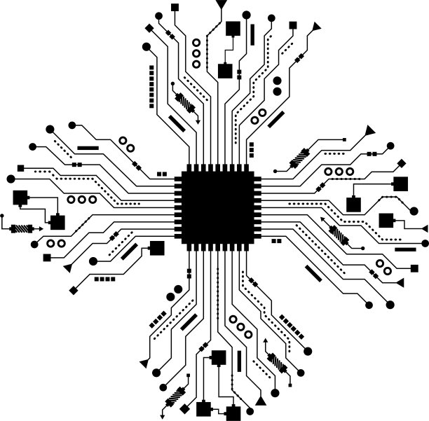 电电路板图片下载
