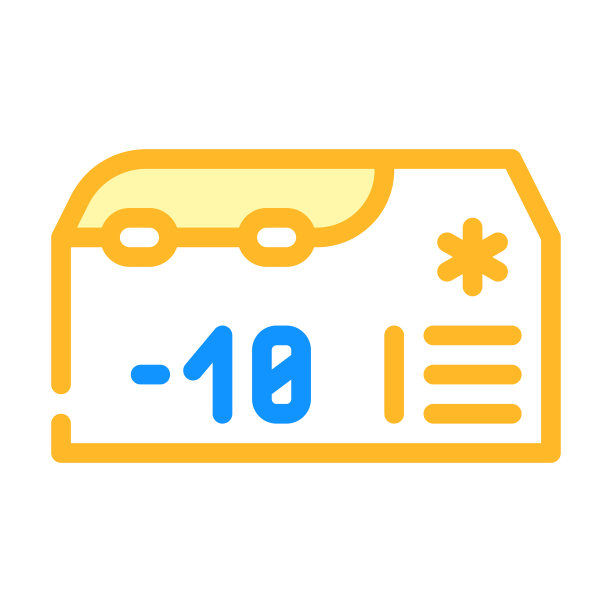 移动冰箱颜色图标矢量插画平面图片下载