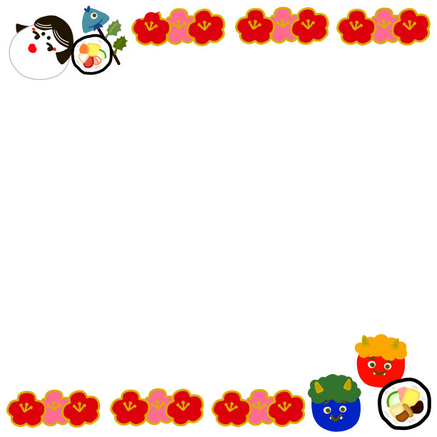 梅花节目组图像框图片下载