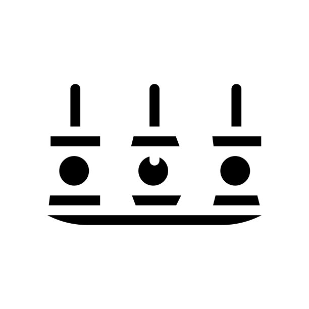 零食字形图标矢量插图平坦图片下载