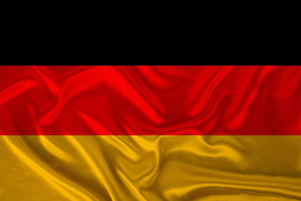 照片上的国旗上奢华的缎子纹理，丝绸与波浪，折叠和突出，特写，复制空间，旅游的概念，经济和国家政策图片下载