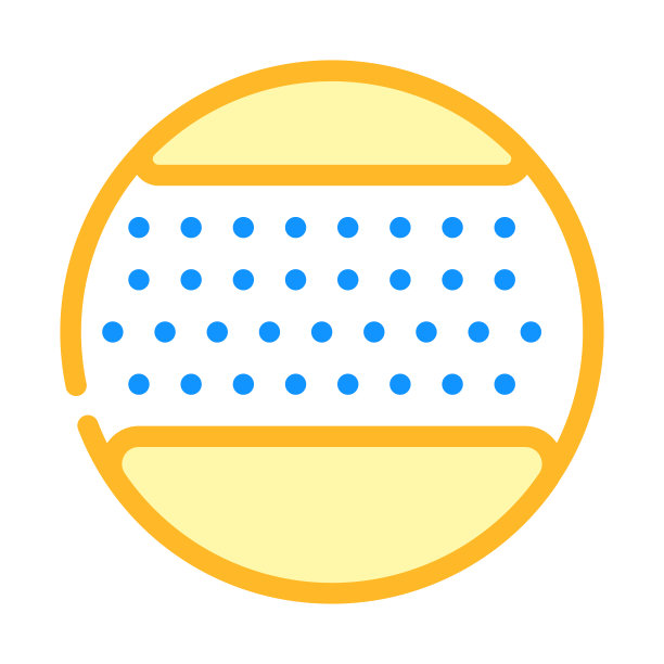 微纤维与处理颜色图标矢量插图图片下载