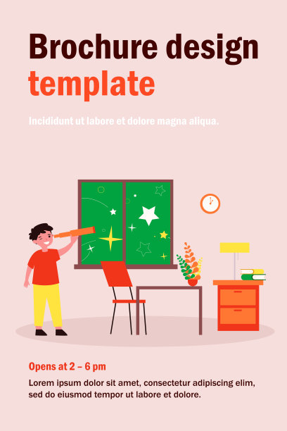 用望远镜看星星的男孩图片下载