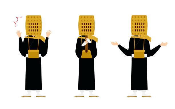 和尚摆好姿势，全身上下图片下载