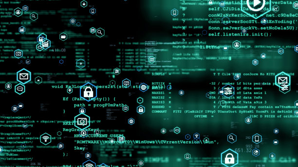 系统工程的概念。软件开发。3 d渲染。图片下载