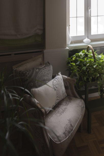 在家休息的扶手椅图片下载