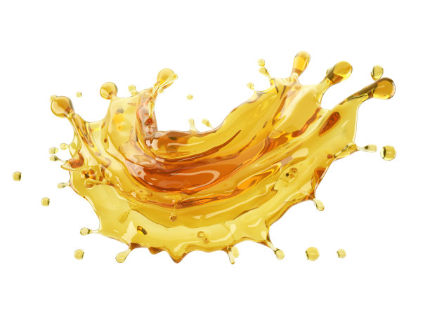 3d插图的黄色飞溅在白色背景与剪辑路径图片下载