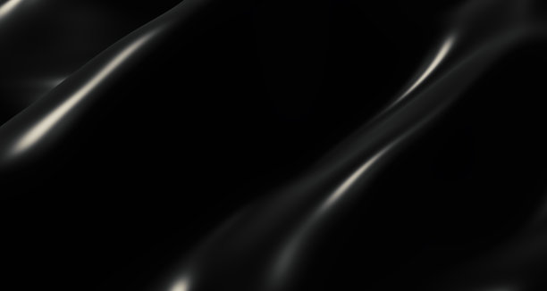 黑色波浪的背景，光的条纹和闪亮的表面，闪烁，抽象的形状图片下载