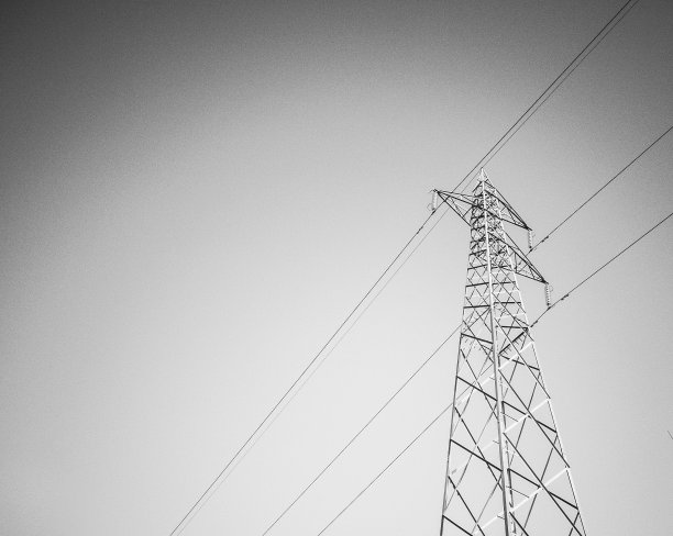 天空中的线条图片下载