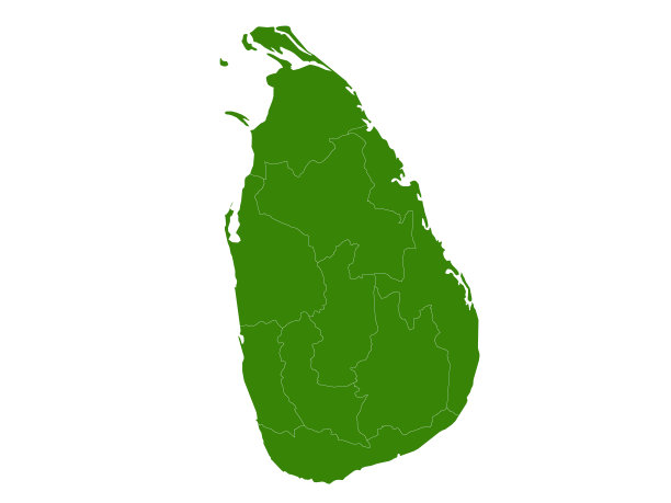 斯里兰卡的地图图片下载