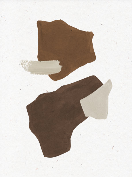 斯堪的纳维亚风格的几何形状抽象卡片图片下载