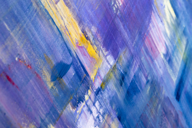 艺术色彩明亮的油画纹理抽象艺术品。现代未来主义模式的垃圾墙纸，室内，相册，传单封面，海报，小册子背景。创意图形设计图片下载