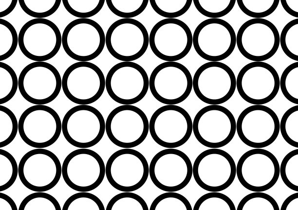 简单的壁纸设计与黑色的圆圈。图片下载